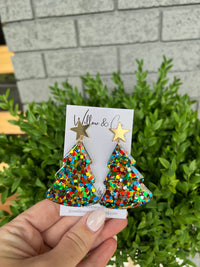 XXL Christmas Tree Dangle Carnival Glitter